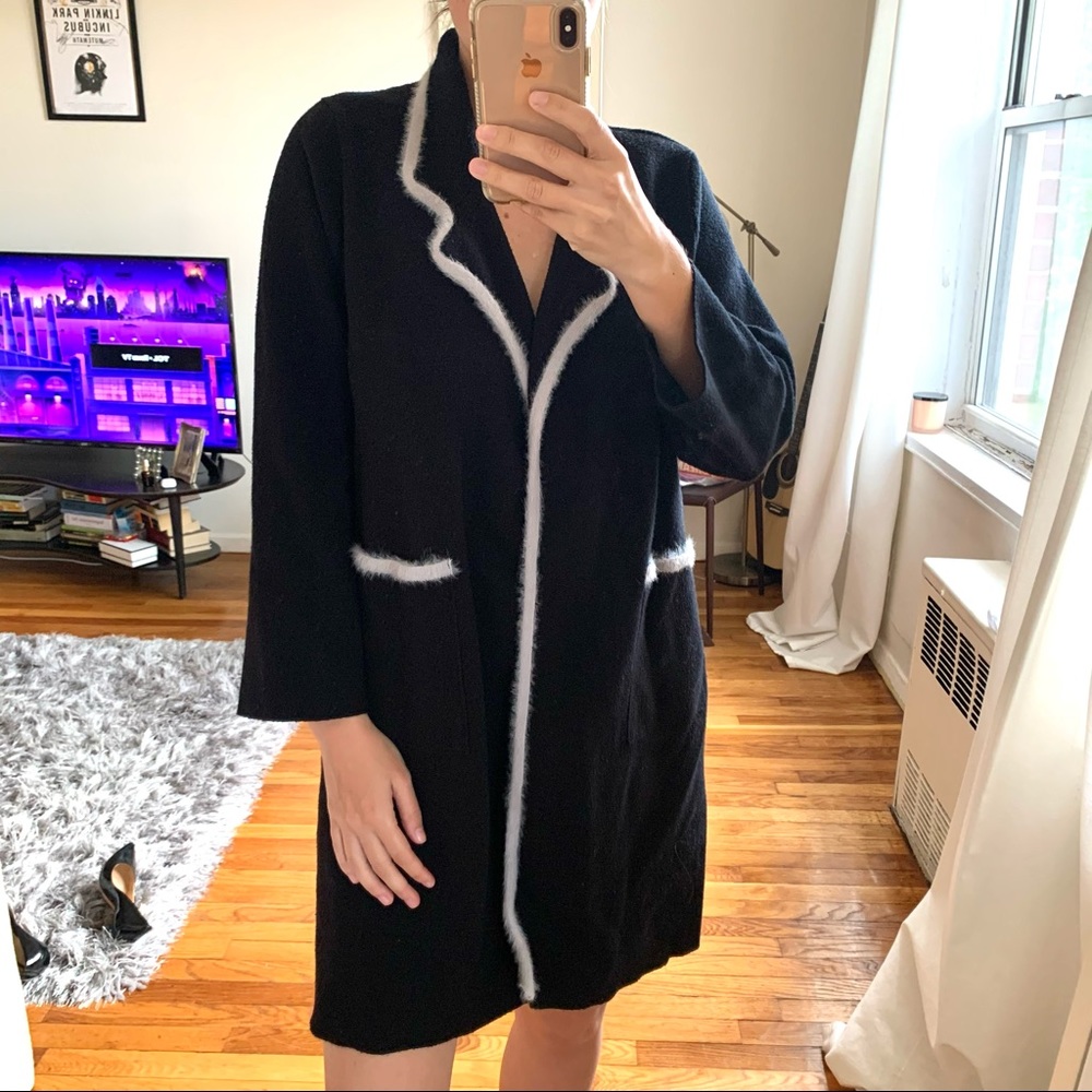 Zara viscose cardigan black size M CL